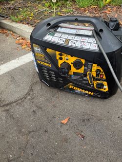 Firman 2000 generator