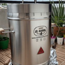 El Barril Smoker and grill Stainsteel