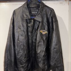 Men’s Xl Air Force One Leather Jacket 
