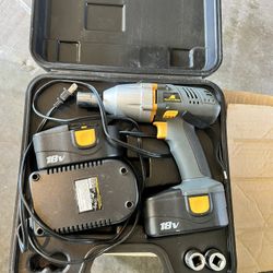 McCulloch 18V Cordless Drill/Driver Kit