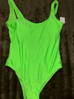 Fluorescent Green Bathing suit