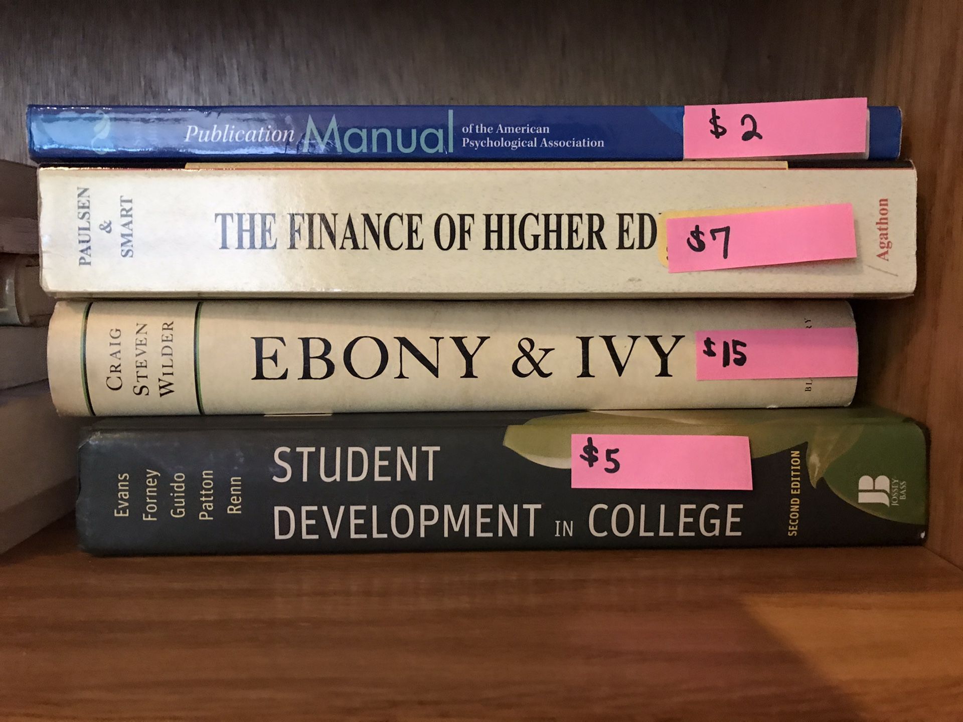 Higher Education Student Affairs Leadership textbooks