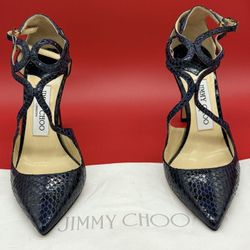 Jimmy Choo Snake Skin Heels (35)