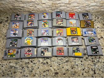 Nintendo 64 N64 Video Games