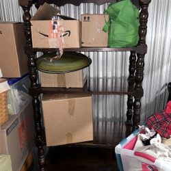 Shelf hutch With Cabinet Storage 