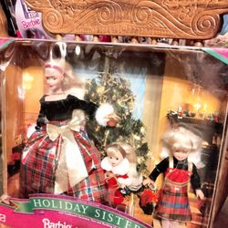 Barbie Christmas Never Out Of Box Perfect Vintage 