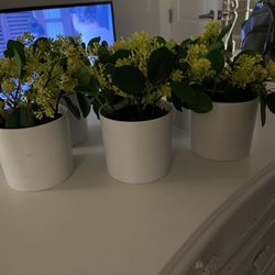 6 Inch Fake Pot Plants 