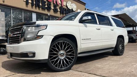 WHEELS WITH NEW TIRES 