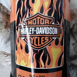 Harley-Davidson Flame Logo Blanket 50x60 New