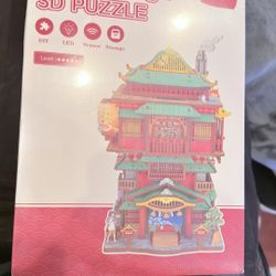 Tonecheer Onsen Saga 3D Puzzle kit