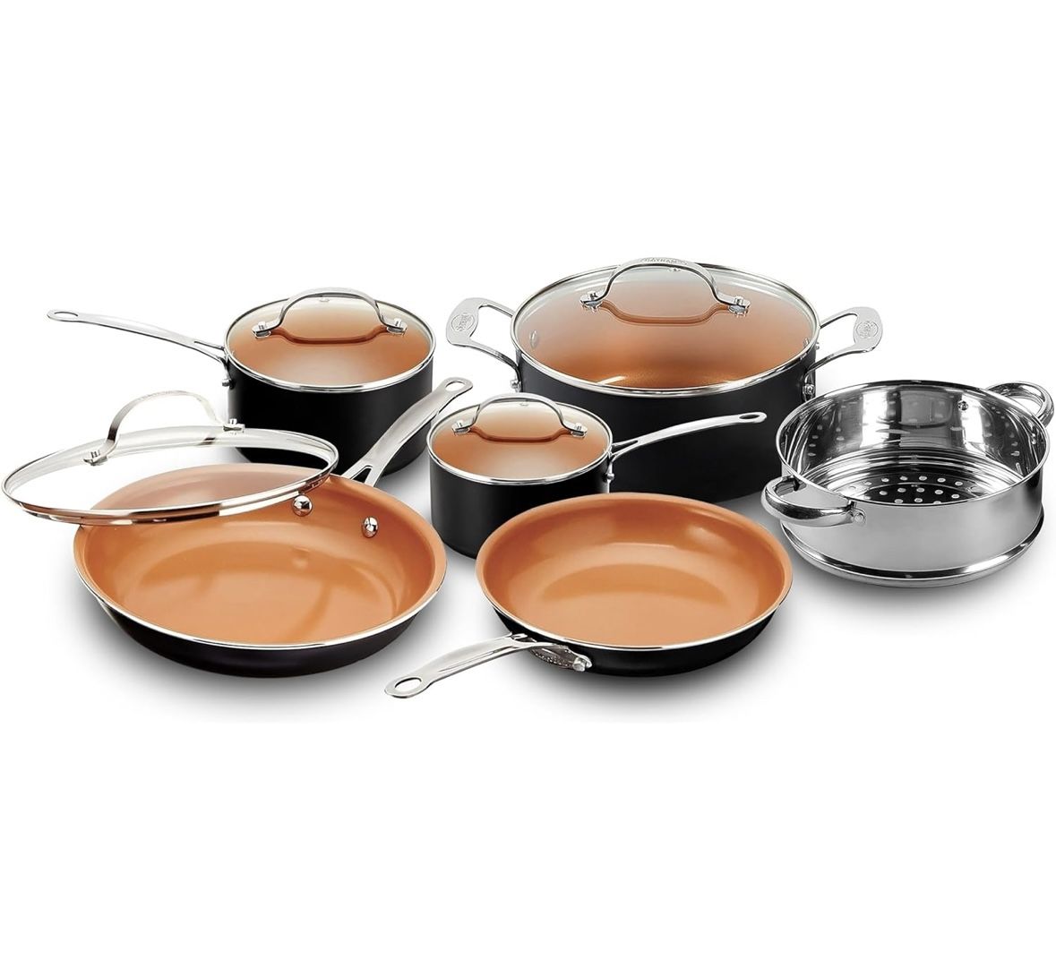 Gotham Steel 10 Piece Pots and Pans Set