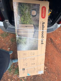 Keter Ashwood 4x4 Outdoor Storage Shed