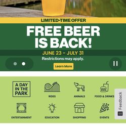 WATER COUNTRY & BUSCH GARDENS TICKETS