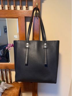 Marc Jacobs Black Leather Tote
