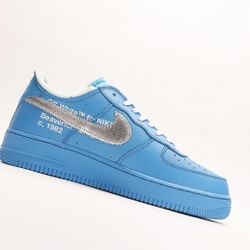 Nike Air Force 1 Low Off White Mca University Blue 34