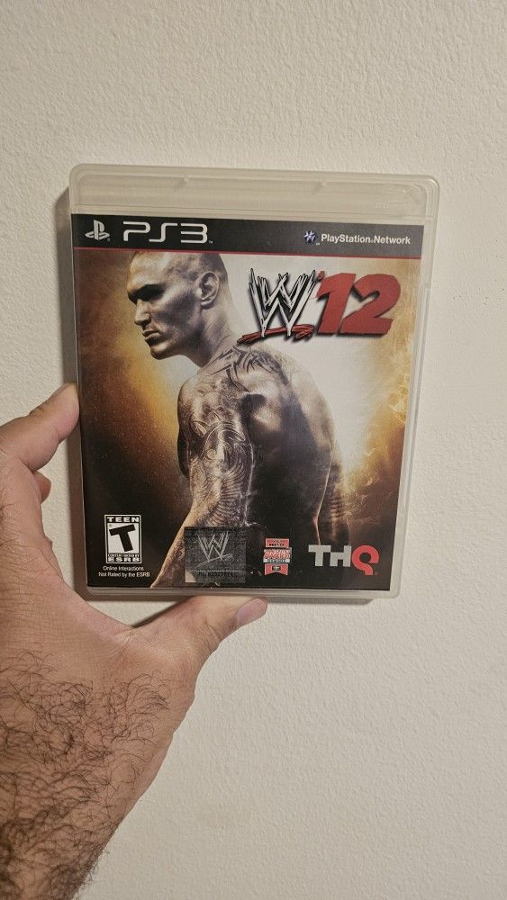 WWE '12 PS3