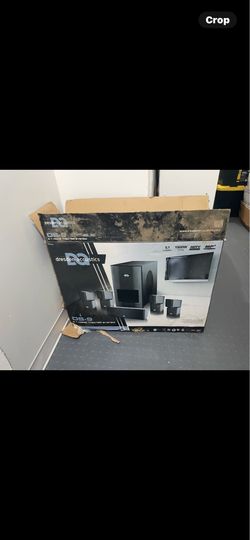 As shown surround sound speakers