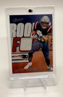 2025 Panini Absolute TreVeyon Henderson Rookie Force Patch  New England Patriots