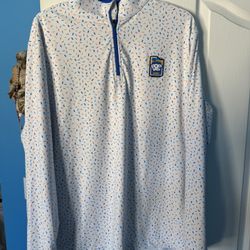 NCAA Pop-Tarts Bowl Sprinkle Pattern Quarter-Zip Pullover XL