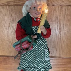 Vintage Animated Mrs. Claus
