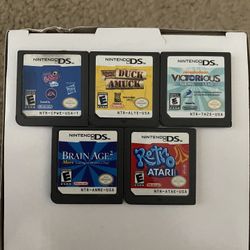 Lot of 5 Nintendo DS Video Games