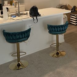 Velvet Bar Stools 