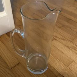 Waterford Mid Century Draping Crystal Pitcher 