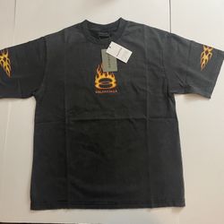Balenciaga Burning Unity Oversized T