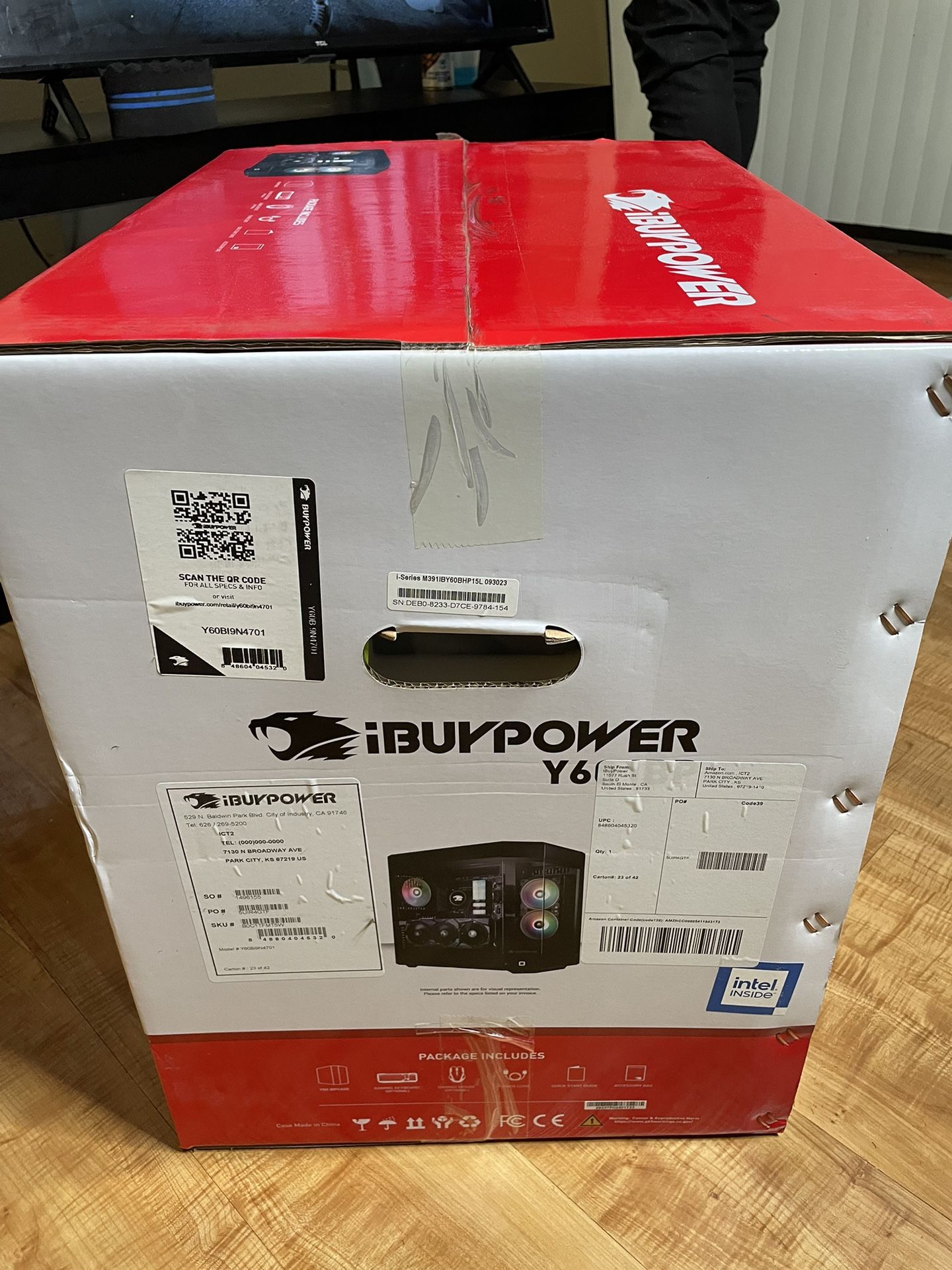 iBUYPOWER SlateMR Ryzen 7 BRAND NEW PC