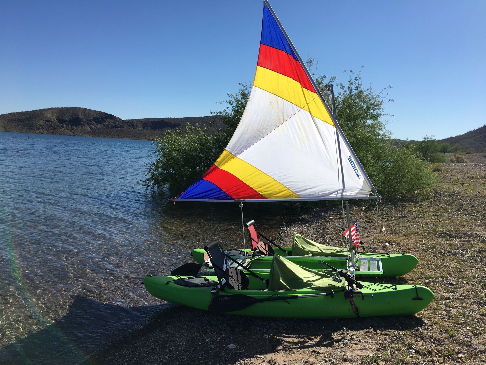 Bemyndigelse Dronning eksperimentel Catamaran Kayak Sailboat for Sale in Phoenix, AZ - OfferUp