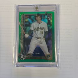 2025 Topps RC Nick Kurtz Debut True Green/99