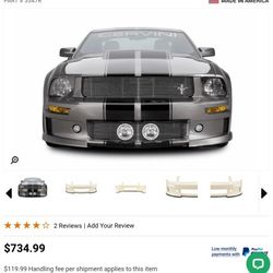 05-09 Mustang ELEANOR Front And Rear Bumper 