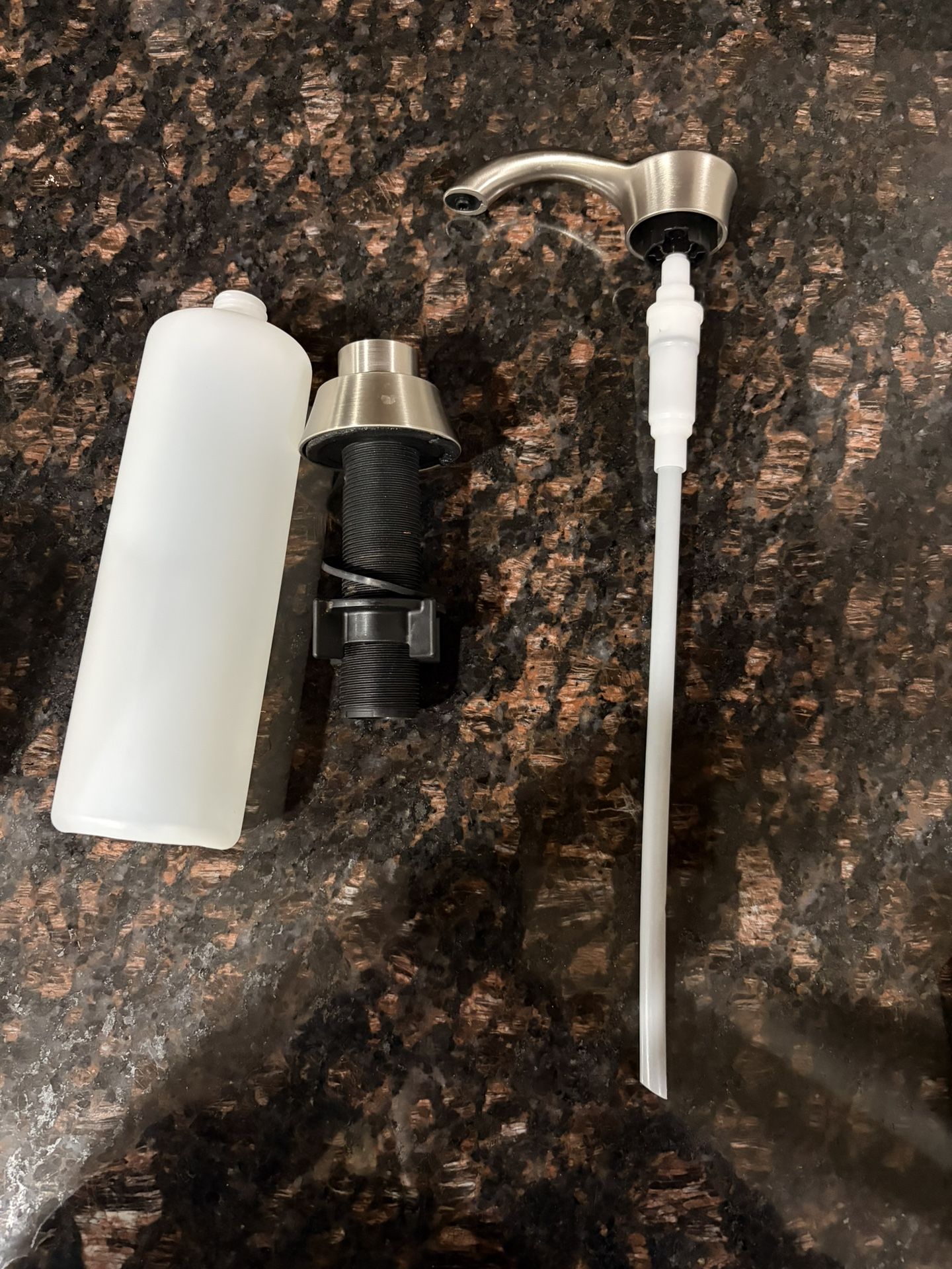 Silver Kitchen Soap Dispenser
