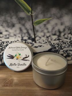 Scented Soy Candle | Molto Vanilla Scented | 8 oz.