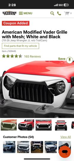 Grill Jeep Wrangler