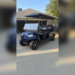 Club Car Onward Golf Cart, Like New, Dark Blue 4-Seater – Plano, TX