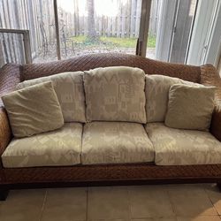 Rattan Indonesian Sofa 