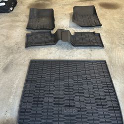 Floor Mats And Cargo Liner For 2023 And Up Jeep Grand Cherokee 