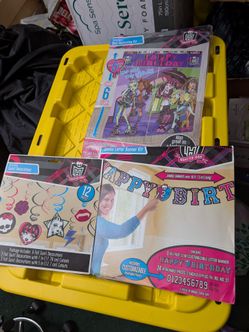 Monster High Birthday Party Decorations