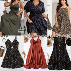 Plus Size Dresses Starting @ $5