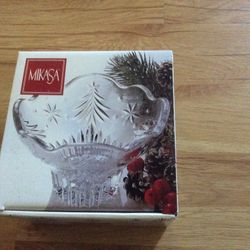 Mikasa  Candy Dish New In Box 