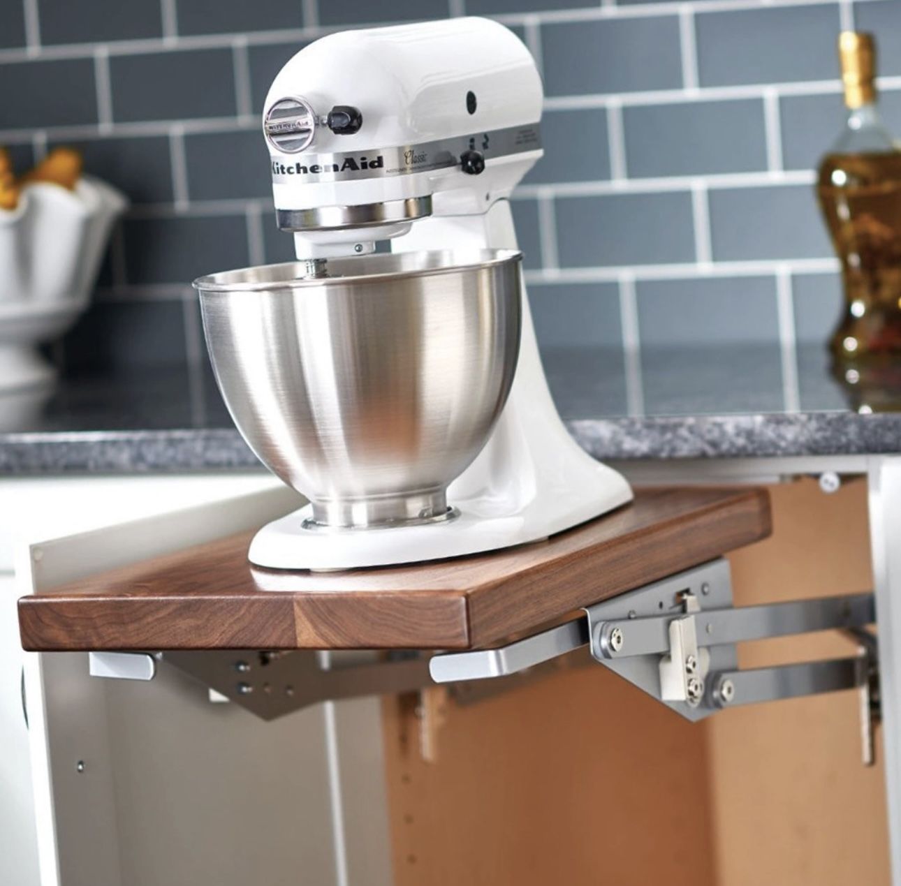 Rev-a-Shelf Heavy-Duty Mixer Lift with Soft-Close NEW