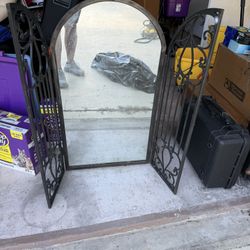 Rod Iron Vintage Mirror 