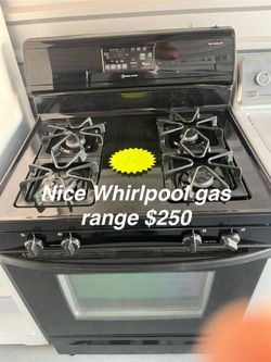 Nice Whirlpool Gas range