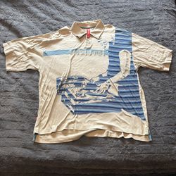 Ecko Unltd. Men's Polo Button T-Shirt 2XL Vintage Y2K