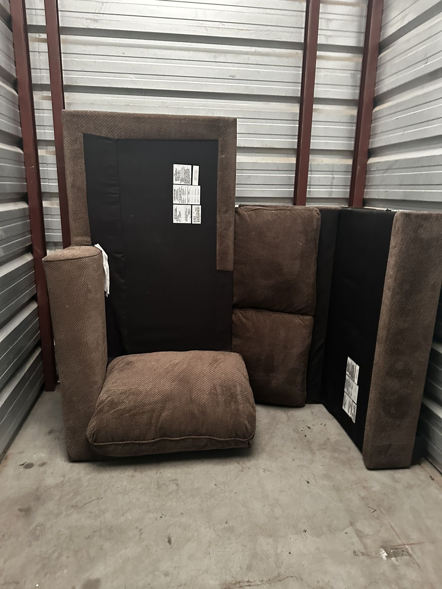 Large Brown Sectional Couches 