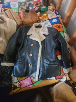 Vintage Sheepskin Jacket XL/L