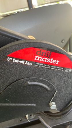 6” cut off saw