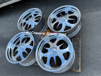20” Budnik Billet Wheels for OBS C10 Square body