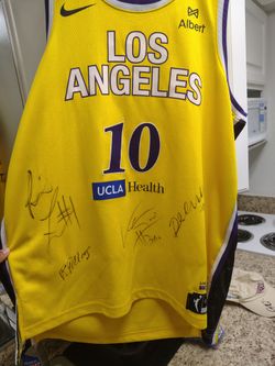 Autographed Los Angeles sparks jersey